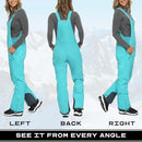 1450X ARCTIX Women's Essential Insulated Bib Overalls, Bluebird, 2X - Like New