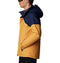 Columbia Men's Last Tracks Jacket - Size: MEN M - Ray Honey/Collegiate Navy - Brand New