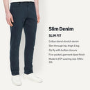 AMAZON ESSENTIALS MEN'S SLIM FIT GARMENT DYED FIVE POCKET PANTS - SIZE 36W x 30L - Brand New