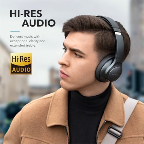 SOUNDCORE ANKER LIFE Q20 HYBRID ACTIVE NOISE CANCELLING WIRELESS - BLACK - Brand New