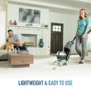 HOOVER BEST CARPET CLEANING FH50134 TURBO SCRUB UPRIGHT CARPET CLEANER - GRAY - Like New
