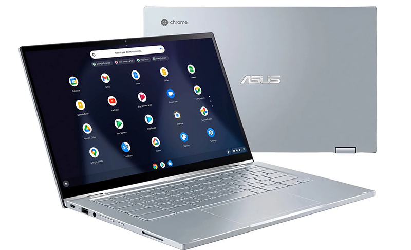 ASUS 2-in-1 Chromebook 14" FHD TOUCH Intel M3-8100Y 8GB 64GB - C433TA-M364 Like New