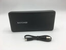 RAVPOWER 26800MAH PORTABLE CHARGER POWER BANK, 3 USB PORTS - - Scratch & Dent