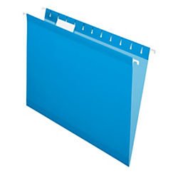 OFFICE DEPOT BRANDS HANGING FOLDERS LETTER SIZE BOX OF 25 1376416 BLUE - Brand New