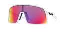 OAKLEY OO9462 SUTRO S RECTANGULAR SUNGLASSES - MATTE WHITE/PRIZM ROAD - Like New