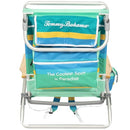 TOMMY BAHAMA Backpack Chair with Cooler and Cup Holder - STRIPE - Like New