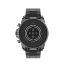FOSSIL MEN'S GEN 6 44MM STAINLESS STEEL TOUCHSCREEN SMART WATCH - SMOKE - Like New