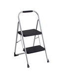 11308PBL1E COSCO 2-STEP BIG STEP STEEL STEP STOOL - GRAY - Like New