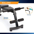 Marcy Multi-Purpose Adjustable Workout Utility Weight Bench, SB-228 - Black - Like New