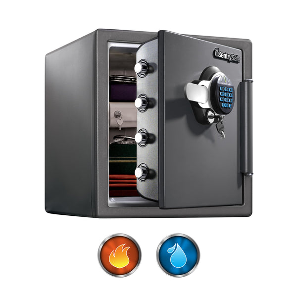 SentrySafe Waterproof and Fireproof Alloy Steel Digital Safe Box - Like New