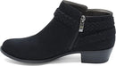 F037F1002 LIFE STRIDE ADRIANA BOOTIE - SIZE: WOMEN 9M - BLACK MICRO - Like New