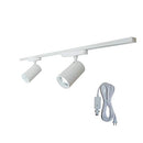 Highland LED Plant Lighting Track System, (Cord & Plug with Outlet Timer, White) - Like New
