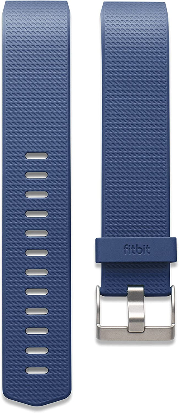 Fitbit Charge 2 Classic Accessory Band Large FB160ABBUL - Blue Like New