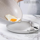 Country Kitchen Nonstick Induction Cookware Sets 11 Piece - Cream - Like New