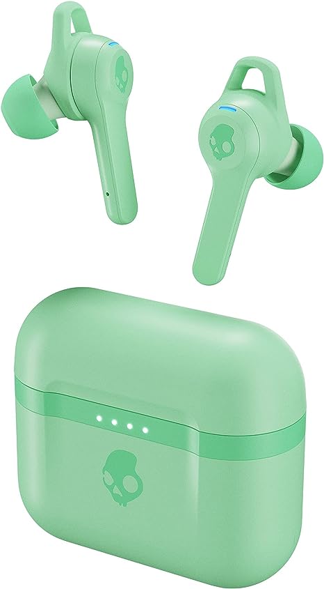 Skullcandy Indy Evo In-Ear Wireless Earbuds Microphone S2IVW-N742 - Mint - Like New