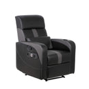 X ROCKER GAMMA RECLINER GAMING CHAIR, 2.1 BLUETOOTH AUDIO SYSTEM, 718001 - BLACK - Like New