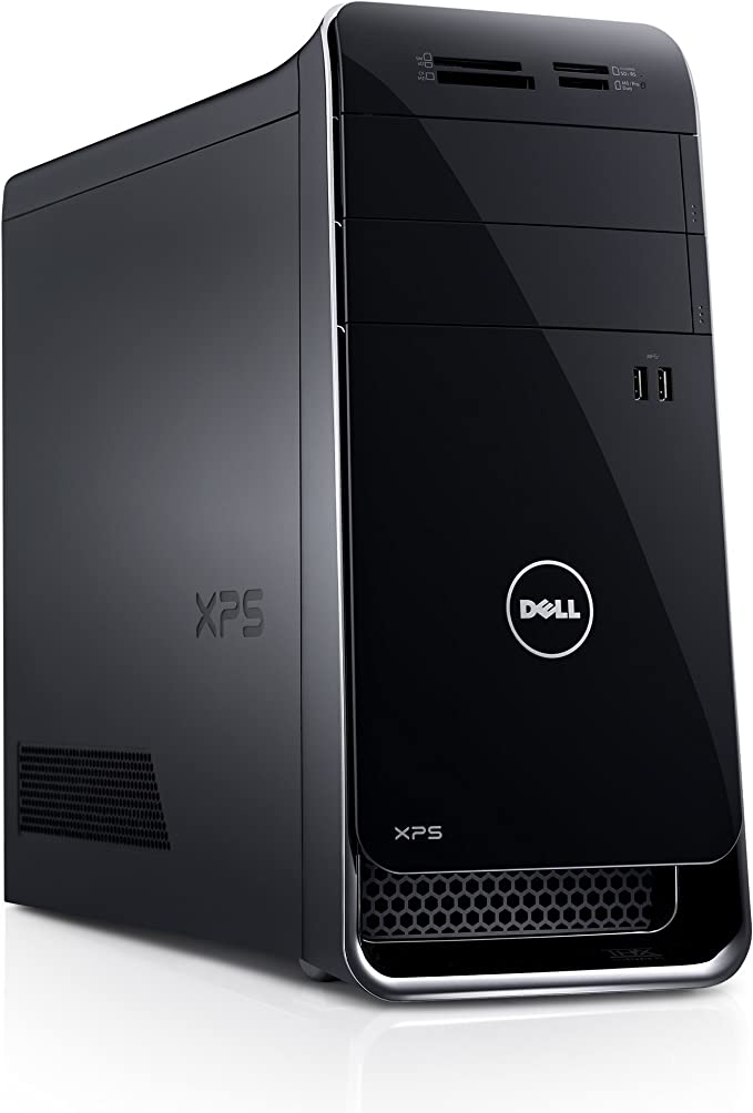 DELL XPS 8700 Desktop i7-4770 24GB 256GB SSD 2TB HDD AMD R9 - BLACK - Like New