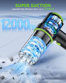 CODN HANDHELD CAR VACUUM PORTABLE CORDLESS 12000PA 2 IN 1 HANDHELD LT-117 - Like New