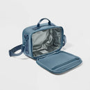 ALL IN MOTION FAUX NEOPRENE LUNCH TOTE - ALL IN MOTION - DUSTY NAVY - Like New