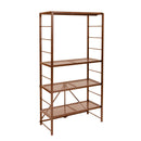 ORIGAMI RACK ORIGAMI 4 TIER ADJUSTABLE SHELF RACK - BRONZE - Like New