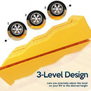 ZONETECH Automotive Leveling Premium Quality Camper Trailer SUV Car Wheel Chocks - Like New