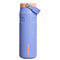 STANLEY 24OZ ICEFLOW AEROLIGHT FLIP STRAW 2.0 STAINLESS STEEL TUMBLERS - BLUE - Like New