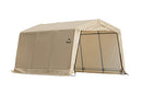 SHELTERLOGIC PEAK STYLE ROOF GARAGE CARPORT CANOPY FRAMES - SANDSTONE - Like New