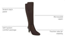 B0C4WLGGC1 LifeStride Womens Gracie High Heeled Tall Boots Dark Chocolate 8.5 M - Brand New