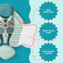 MAMBOBABY INNOVATIVE EXPLORER BABY POOL FLOAT WITH CANOPY - TEAL - Like New