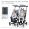 BEBEROAD-LOVE R1 AUTO-FOLDING ULTRA LIGHTWEIGHT TRAVEL STROLLER - GRAY - Like New
