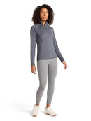 REEBOK ODYSSEY HIGHRISE 7/8 25-INCH INSEAM FOR WOMEN SIZE L - GRAY - Like New
