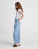 FREE ASSEMBLY THE DARTED BARREL-LEG JEAN SIZE: WOMEN 4 - FADED HORIZON WASHRIGID - Brand New