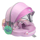 MAMBOBABY SUNNY NAVIGATOR BABY POOL FLOAT WITH CANOPY - VIBRANT PINK - Like New