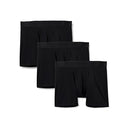 AMAZON ESSENTIALS MEN BOXER SHORTS UNDERWEAR PACK OF 3 XL BLACK - Like New