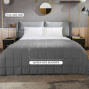 CYMULA WEIGHTED BLANKET ADULTS (15LBS 60"X80" QUEEN SIZE) - COOLING BREATHABLE - Like New