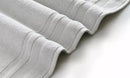 KATHY IRELAND 4 PACK ZERO TWIST COTTON PLUSH BATH TOWEL SET, 28X54 - WHITE - Brand New