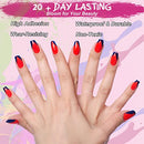 BSASURB Gel Nail Polish Starter Set 15 Colors - Pink - Brand New