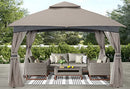 ABCCANOPY 8X8 OUTDOOR GAZEBO GHG-0909 - GRAY - Like New