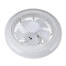 HAOFY CEILING FAN LIGHT ADJUSTABLE COLOR TEMPERATURE LIGHT - WHITE - Brand New