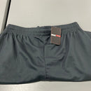 JUMP START MENS MOISTURE WICKING PERFORMANCE MESH SHORTS - SIZE: L - CHARCOAL - Brand New