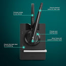 EPOS IMPACT D 10 USB ML II WIRELESS DECT MONO EAR HEADSET 1000999 - BLACK - Like New