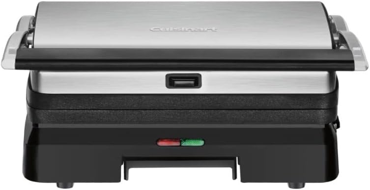 Cuisinart GR-11FR Griddler 3-in-1 Grill and Panini Press - - Scratch & Dent