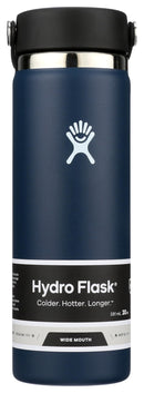 HYDRO FLASK 20 OZ WIDE FLEX CAP INDIGO - INDIGO - Brand New