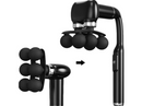 GENERIC 2-IN-1 6 HEAD MASSAGE GUN WITH EXTENSION HANDLE, 12MM - BLACK - Like New