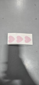 GENERIC HEART SHAPED BANDAGES, 25 BANDAGES - RED - Brand New