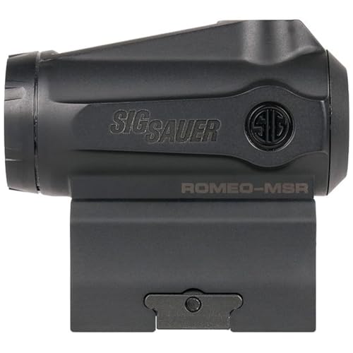 SIG SAUER ROMEO-MSR GEN II 2 MOA DOT SIGHT 1X 20 MM DURABLE SORMSR101 - BLACK - Brand New