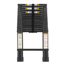 RIKADE TELESCOPING LADDER 20.3FT WITH NON-SLIP FEET 330 LB XQ-SST-BK-62-US-VC - Like New