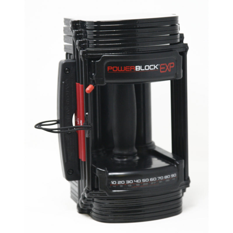 POWERBLOCK ADJUSTABLE SINGLE DUMBBELL - BLACK - Like New