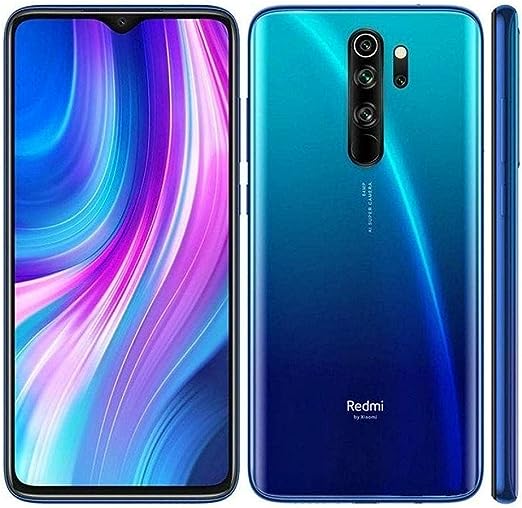 Xiaomi Redmi Note 8 Pro Smartphone dual 128GB Unlocked MZB8511EU - Ocean Blue - Like New