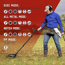 Buytes Metal Detector for Adults, Higher Accuracy, DSP Chip, GC-1071 - Black - Brand New